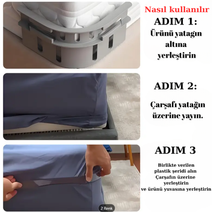 Çarşaf Tutucu 4 lü Paket